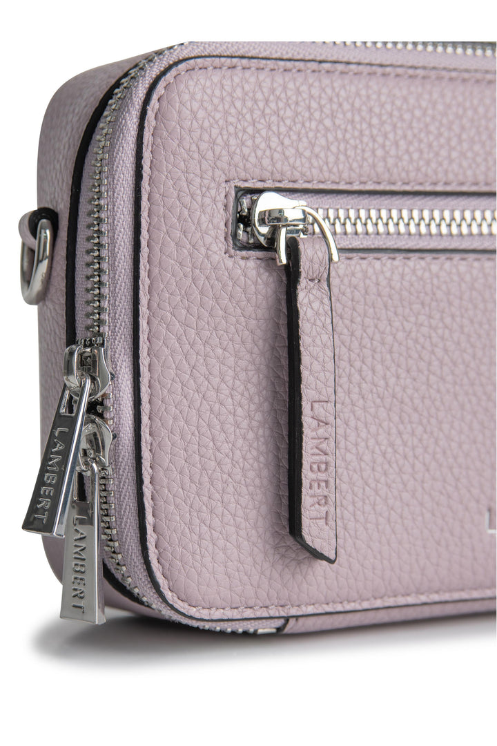 Sac à main 2-en-1 en cuir vegan - Lambert - MADALYN - Blueberry milk Lambert 