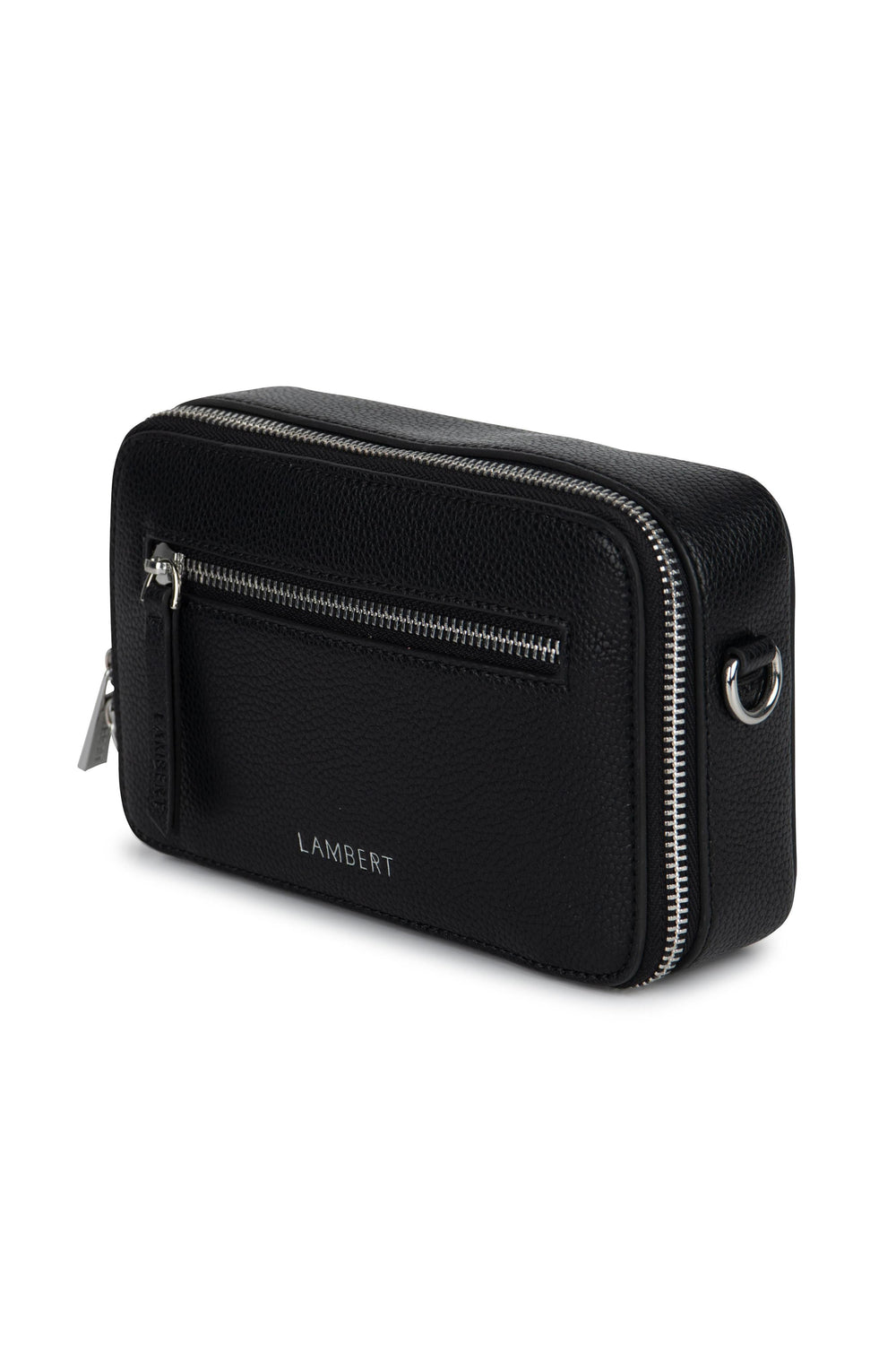 Sac à main 2-en-1 en cuir vegan - Lambert - MADALYN - Noir