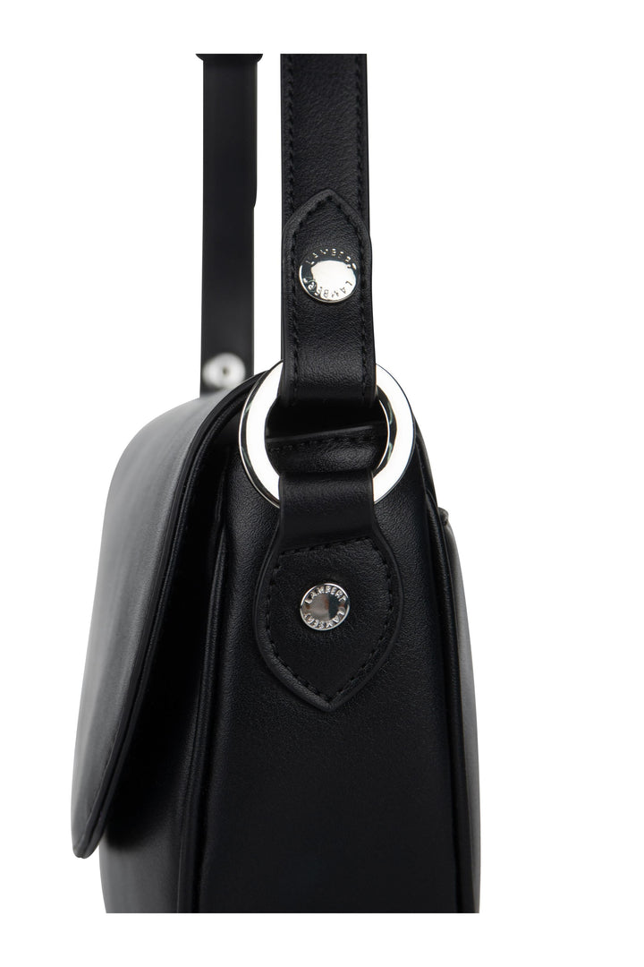 Sac à main 2-en-1 en cuir vegan - Lambert - NADIA - Noir