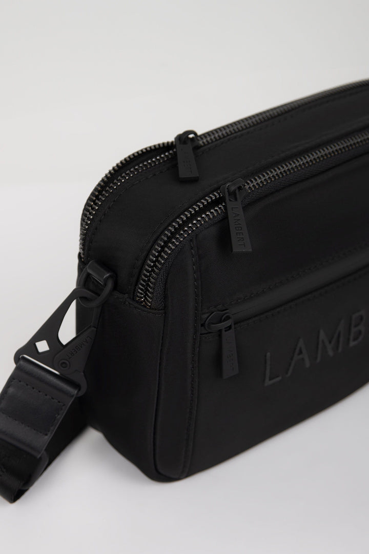 Sac à main à bandoulière en nylon recyclé - Lambert - ACE - Noir Lambert 