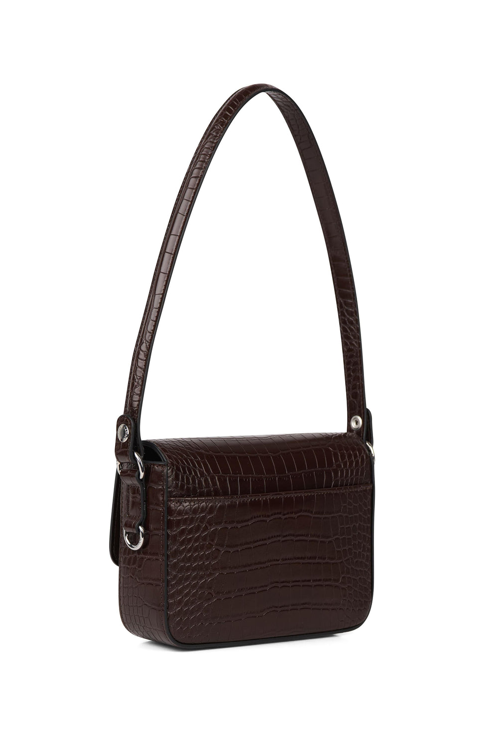 Sac à main en cuir vegan - Lambert - AMELIE - Bark croco Lambert 