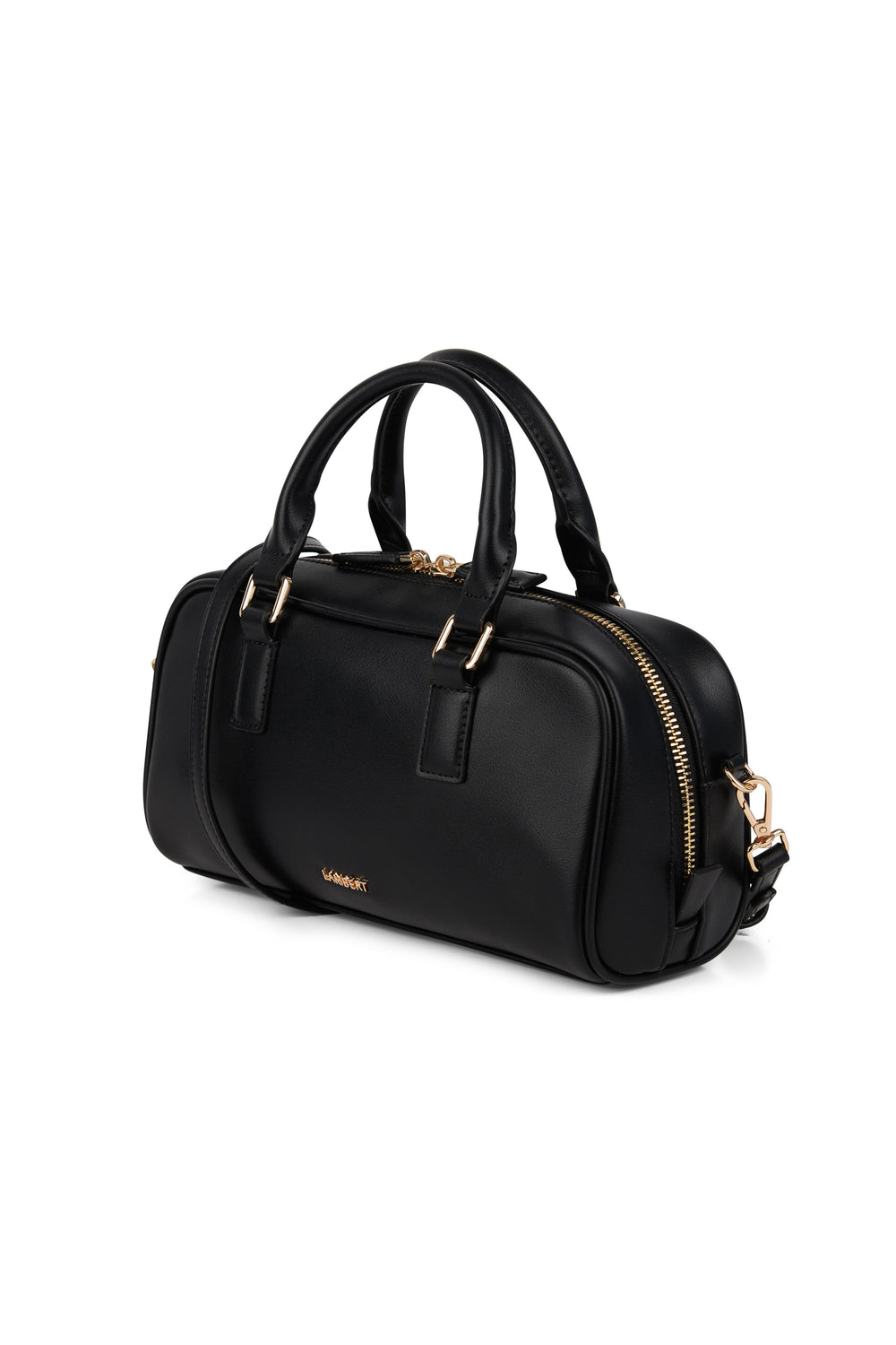 Sac à main en cuir vegan - Lambert - Camille - Noir