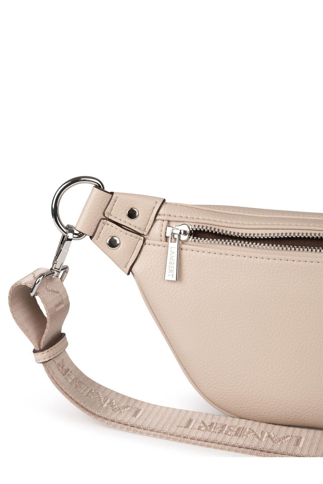 Sac banane en cuir vegan - Lambert - SARAH - Amande Lambert 