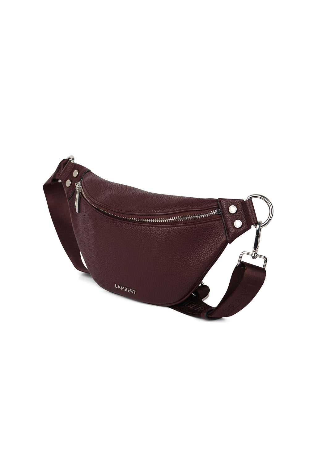 Sac banane en cuir vegan - Lambert - SARAH - Mahogany Lambert 