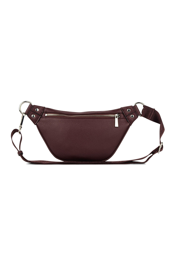 Sac banane en cuir vegan - Lambert - SARAH - Mahogany Lambert 