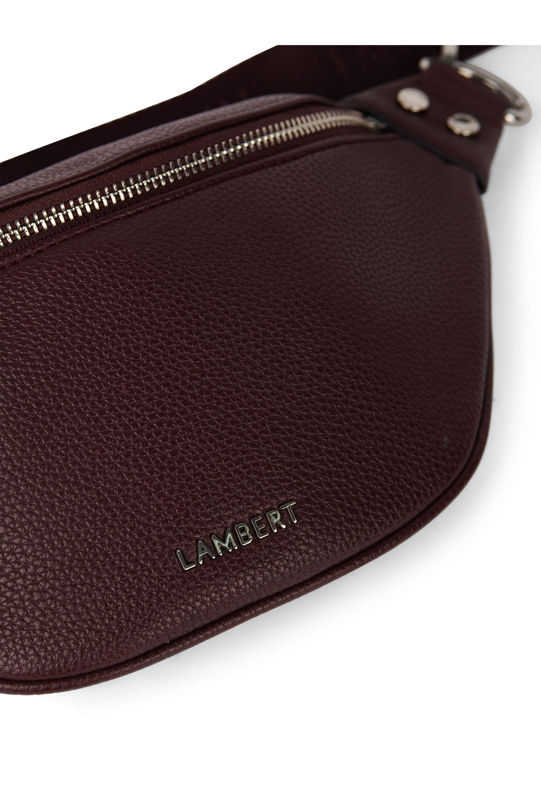 Sac banane en cuir vegan - Lambert - SARAH - Mahogany Lambert 