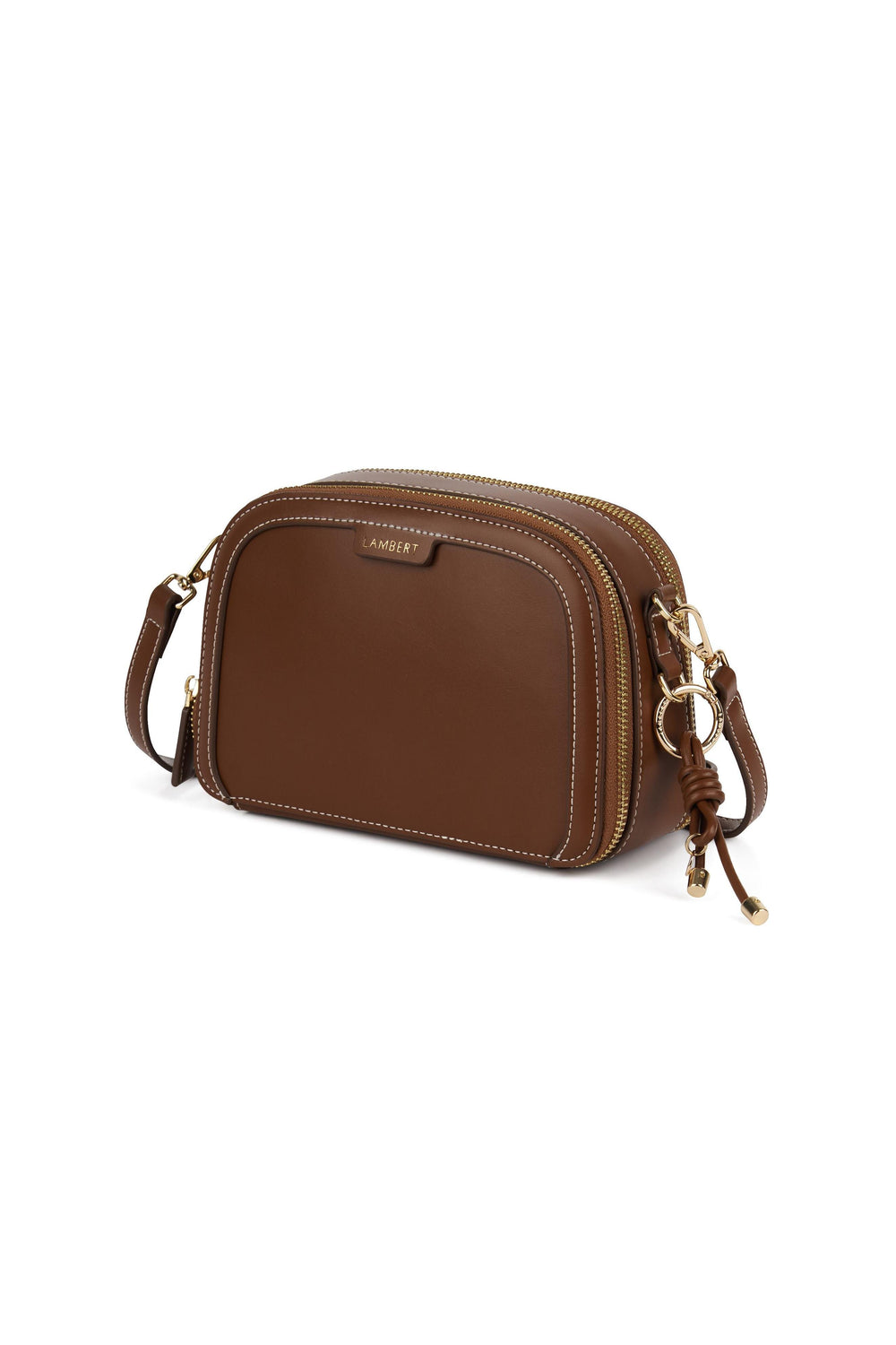 Sac bandoulière en cuir vegan - Lambert - Emmy - Hazelnut Lambert 