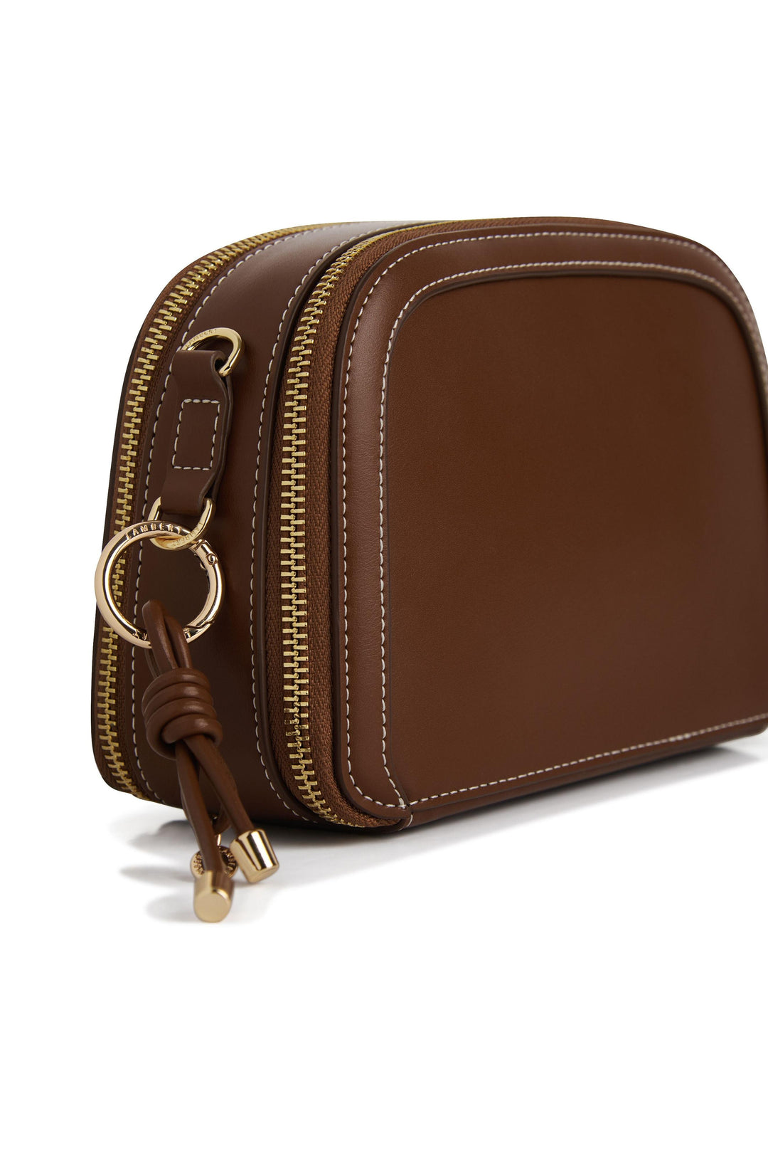 Sac bandoulière en cuir vegan - Lambert - Emmy - Hazelnut Lambert 