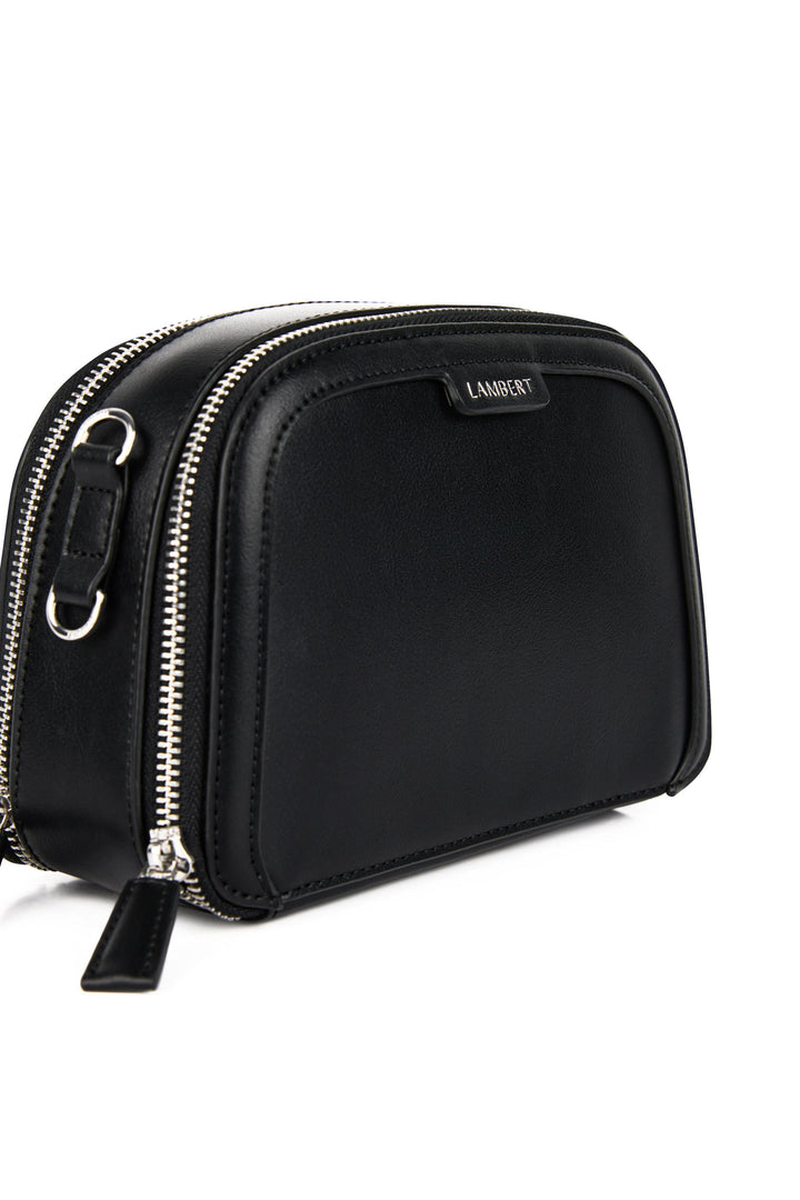 Sac bandoulière en cuir vegan - Lambert - Emmy - Noir Lambert 