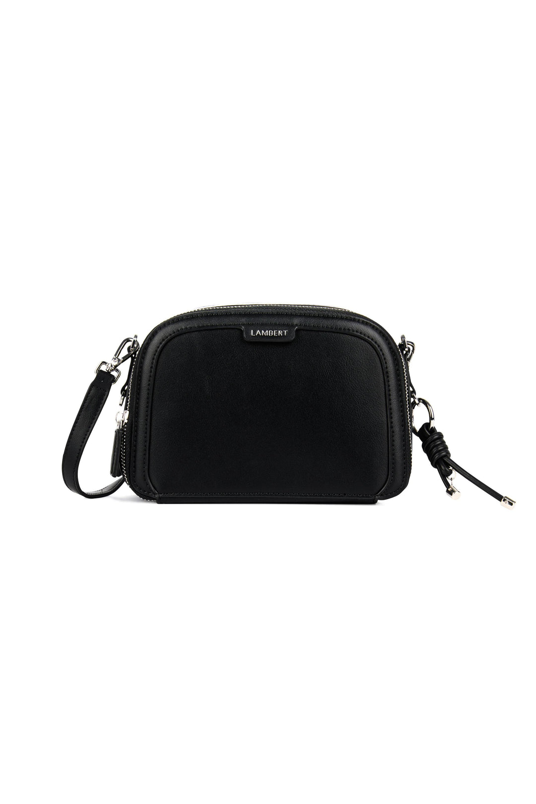 Sac bandoulière en cuir vegan - Lambert - Emmy - Noir Lambert 