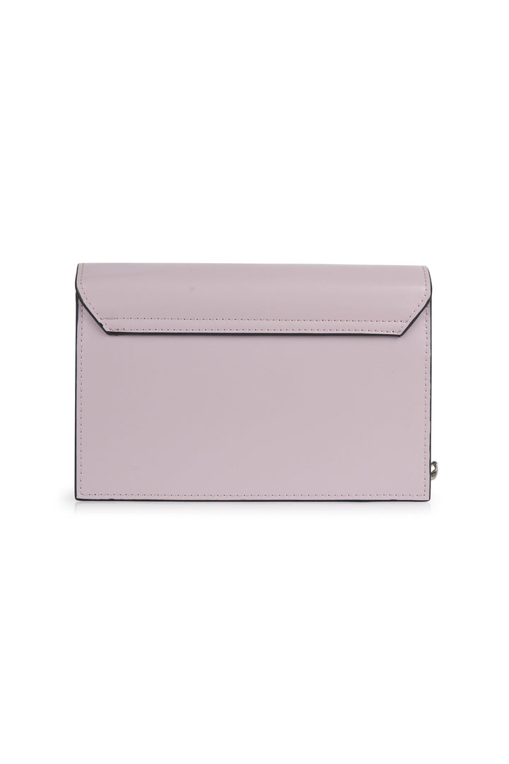 Sac bandoulière en cuir vegan - Lambert - Rebecca - Blueberry milk Lambert 