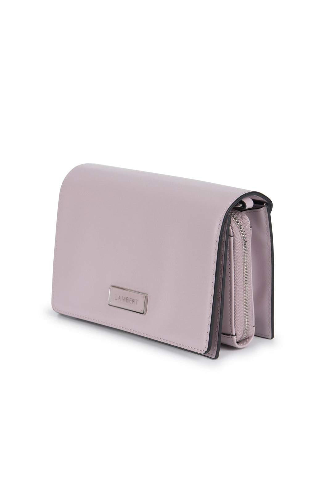 Sac bandoulière en cuir vegan - Lambert - Rebecca - Blueberry milk Lambert 