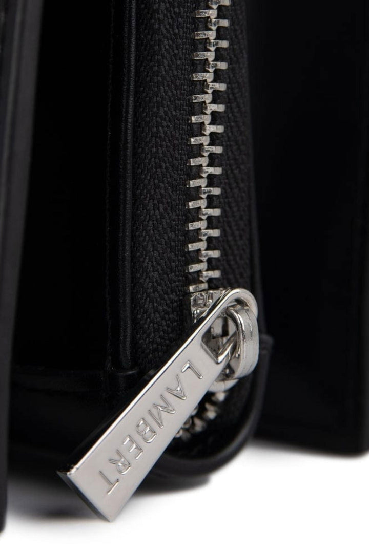 Sac bandoulière en cuir vegan - Lambert - Rebecca - Noir Lambert 