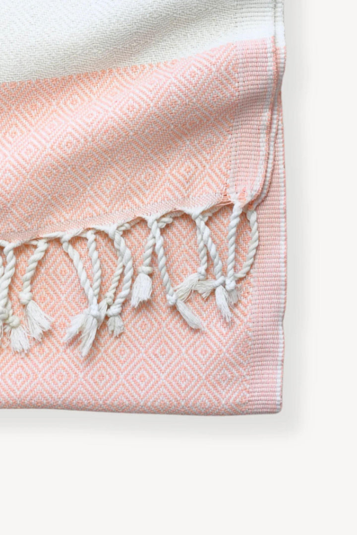 Serviette à mains - Diamant - Pamplemousse - Pokoloko Pokoloko 