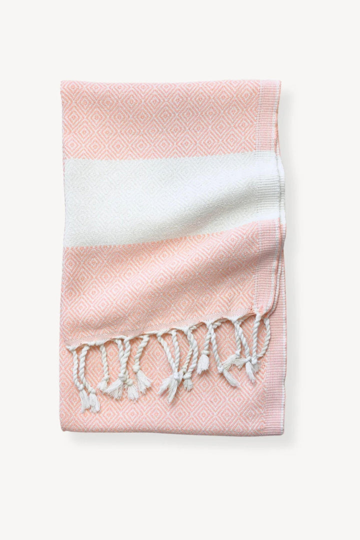 Serviette à mains - Diamant - Pamplemousse - Pokoloko Pokoloko 