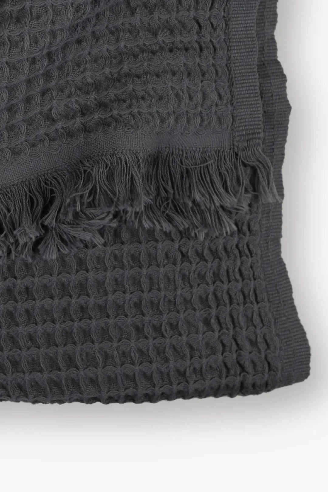 Serviette pour le corps - Gaufré français - Anthracite Pokoloko 