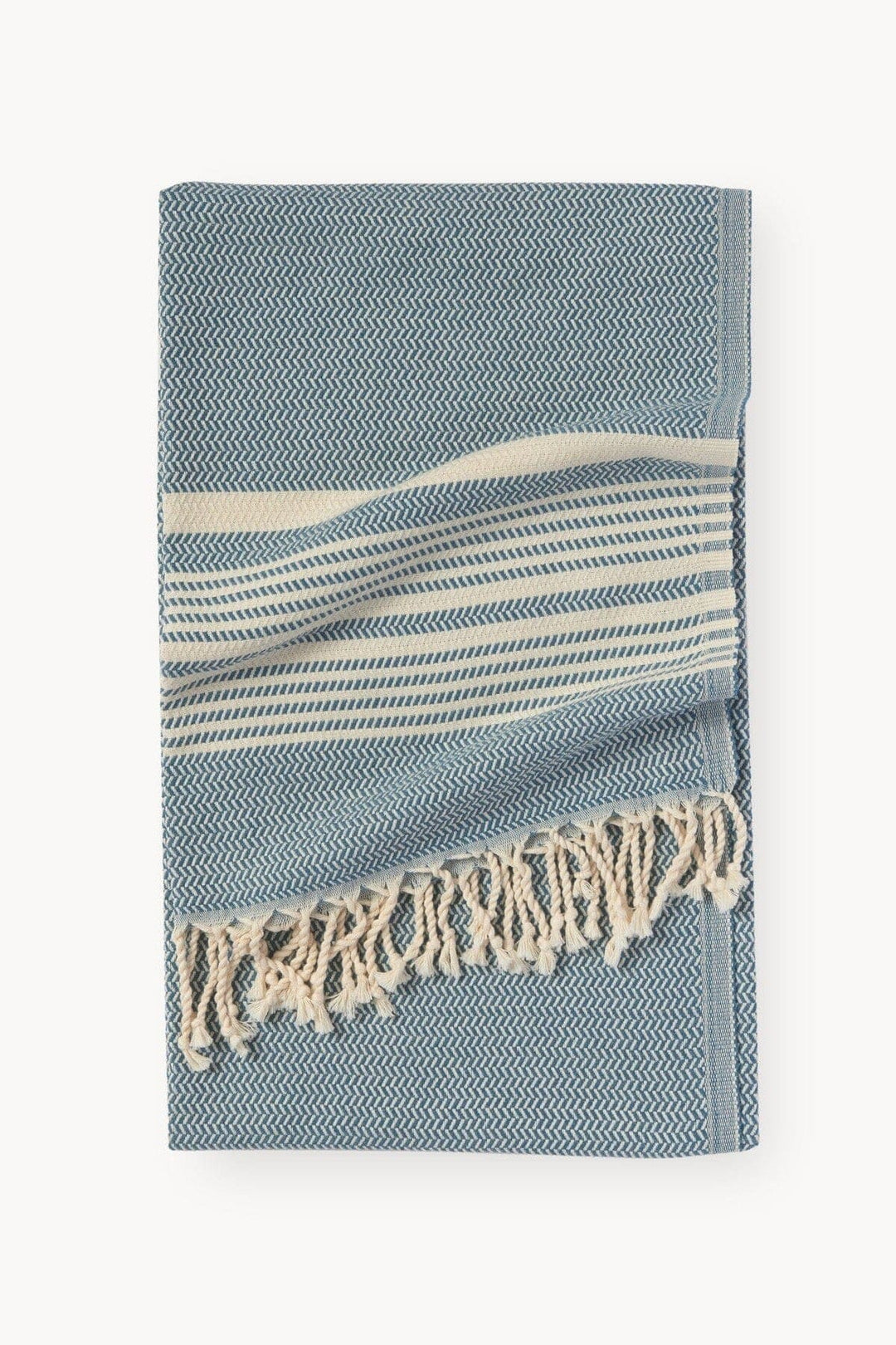 Serviette pour le corps - Hasir Prussian- Bleu - Pokoloko Marée - Chandelles 