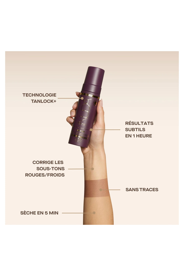 Tonefoam - Mousse autobronzante express - Violet NUDA 