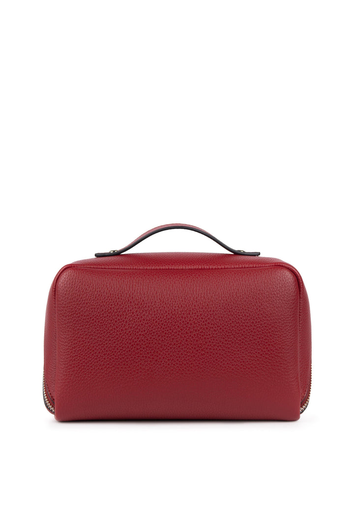 Trousse en cuir vegan - Lambert - JOLIE - Rouge Lambert 