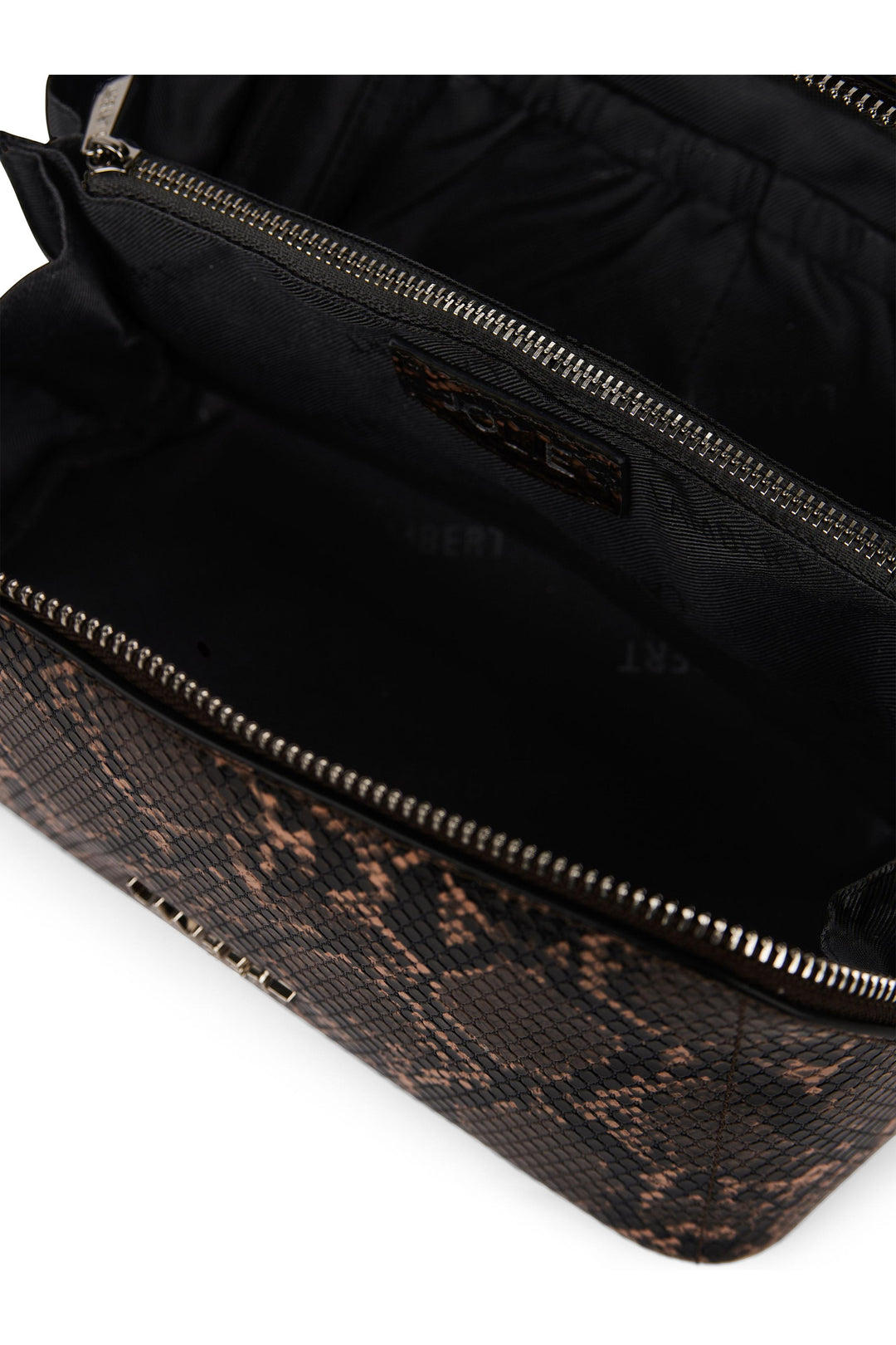 Trousse en cuir vegan - Lambert - JOLIE - Sepia