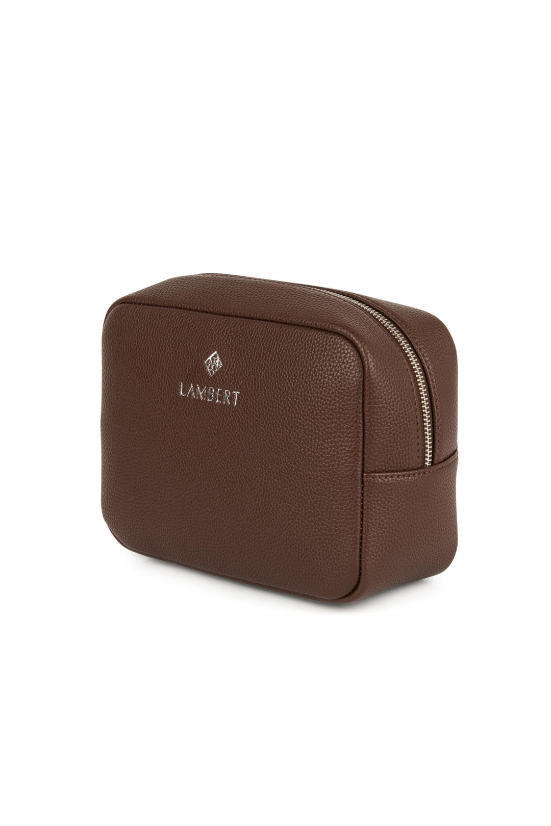 Trousse en cuir vegan - Lambert - ZOE - Chocolat