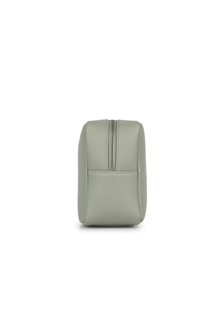 Trousse en cuir vegan - Lambert - ZOE - Sauge Lambert 