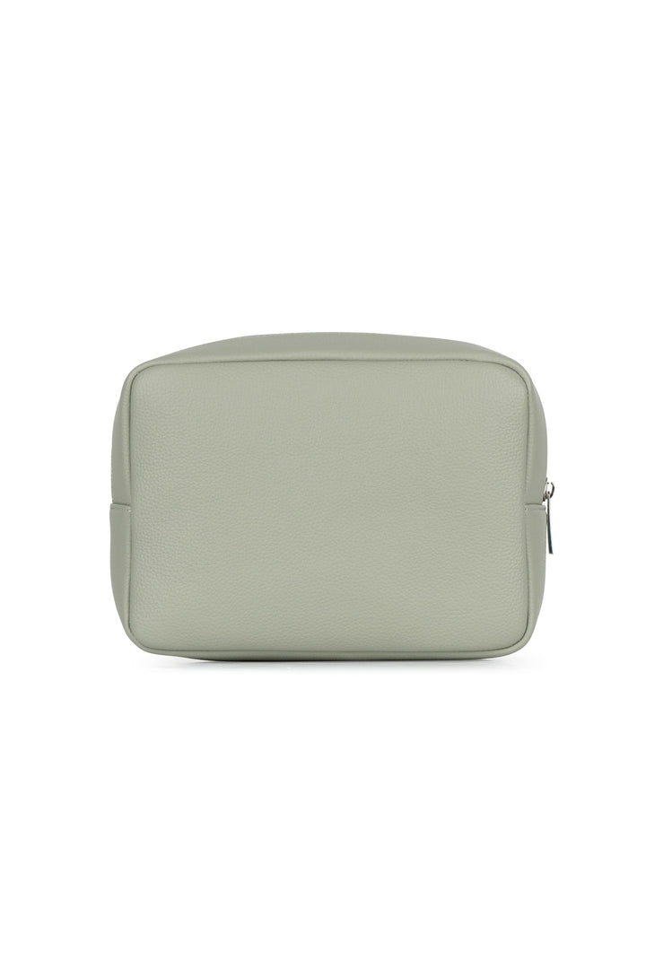 Trousse en cuir vegan - Lambert - ZOE - Sauge Lambert 