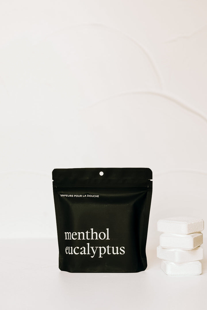 VAPEURS DE DOUCHE MENTHOL & EUCALYPTUS